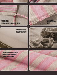 舒適與實惠的完美結(jié)合 2014絎縫床笠式全棉條紋床品四件套特價促銷